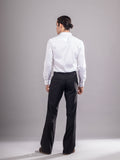 Classic Black Urban Stripe Bootcut Flexiwaist Pant