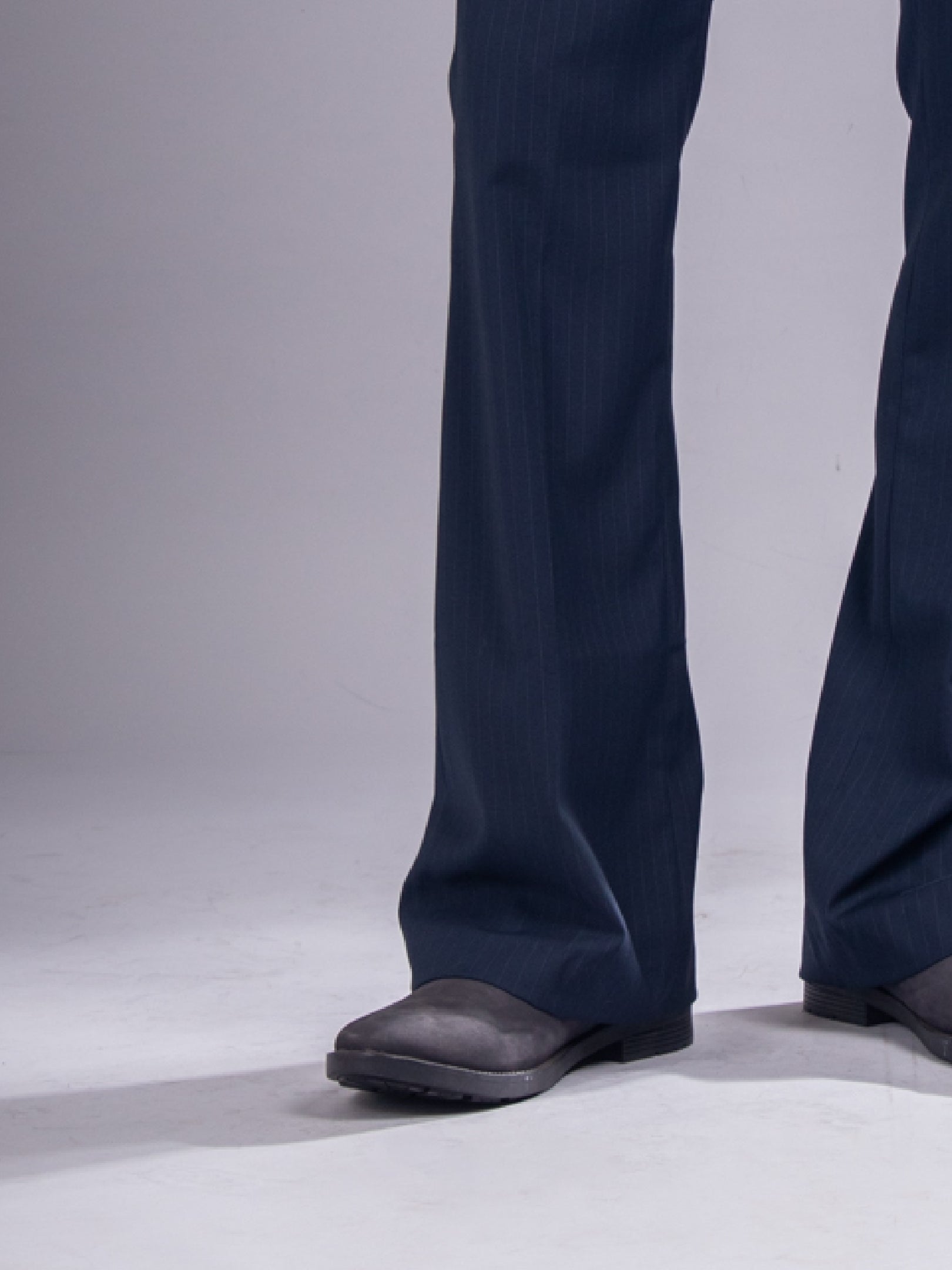 Midnight Blue Urban Stripe Bootcut Flexiwaist Pant