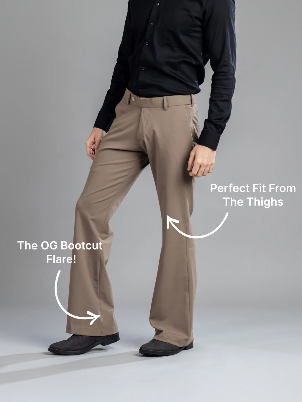 Mocha Bootcut Flexiwaist Pant